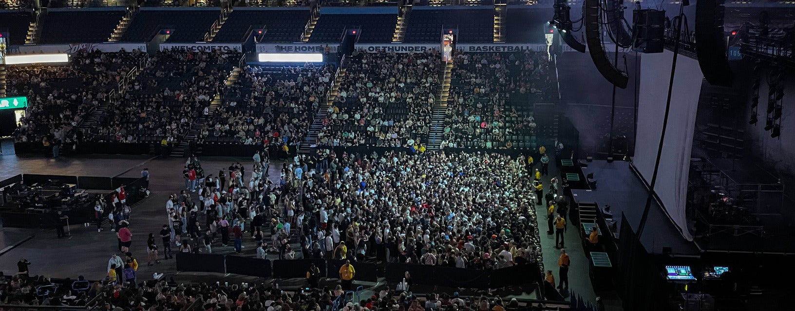 Seat view from Club