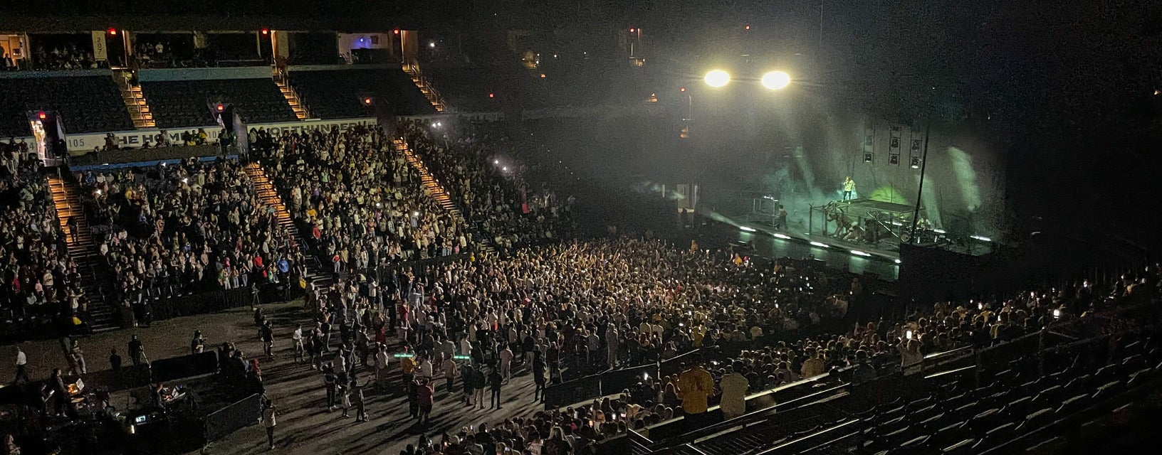Seat view from Club