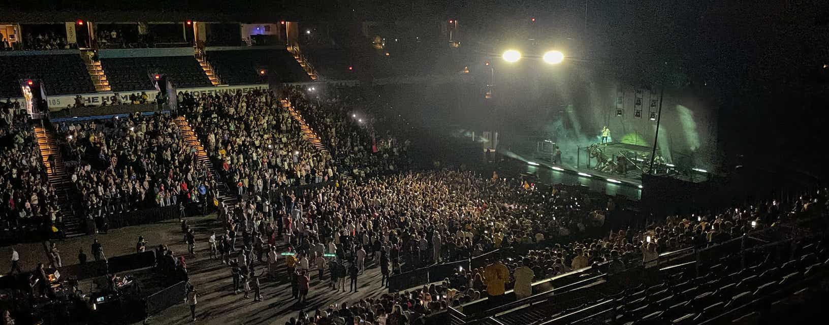 Seat view from Club