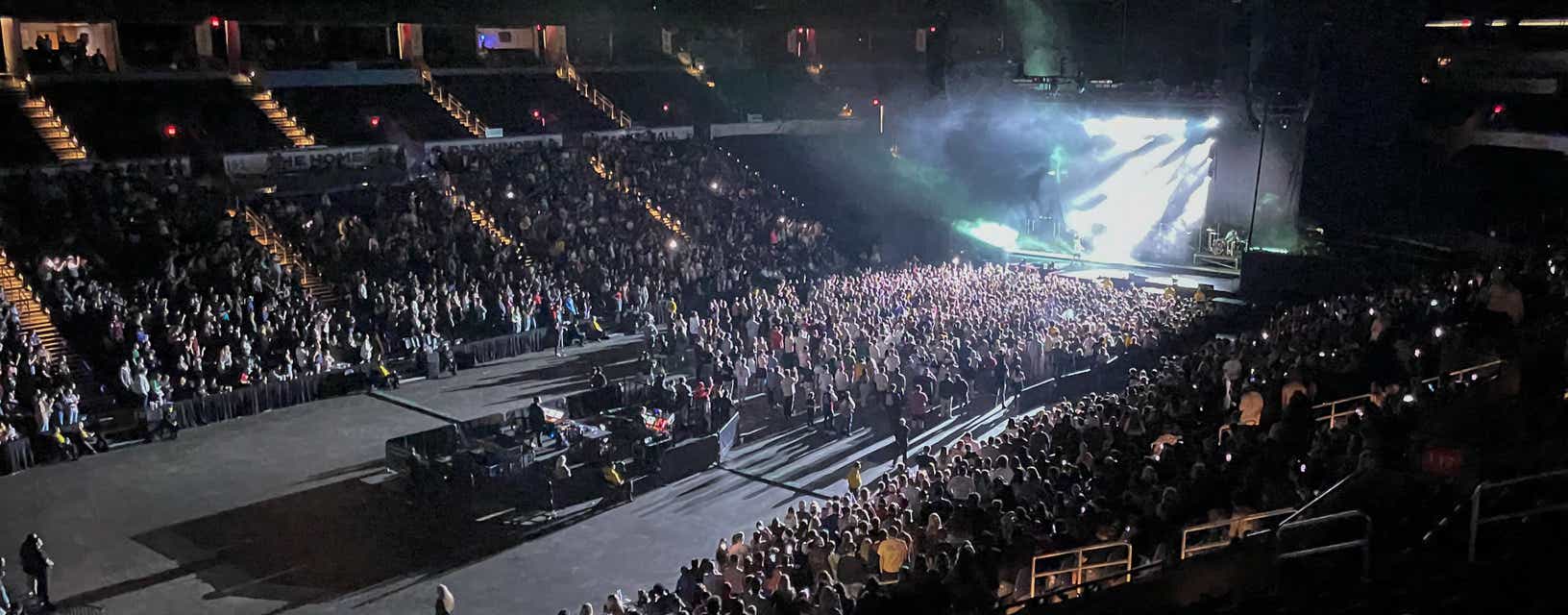 Seat view from Club
