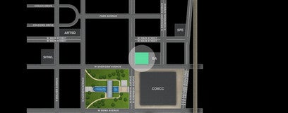 Seat view from Century Center Lot