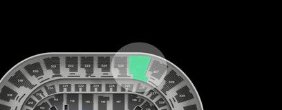 Seat view from Upper