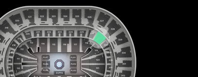 Seat view from Club