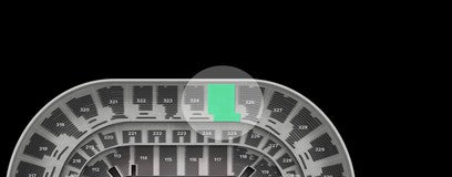 Seat view from Upper