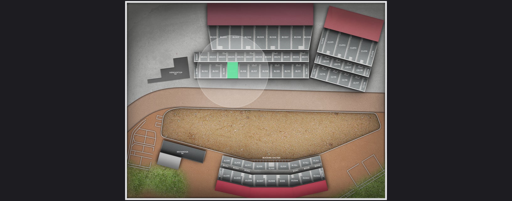 Seat view from B Stand Lower