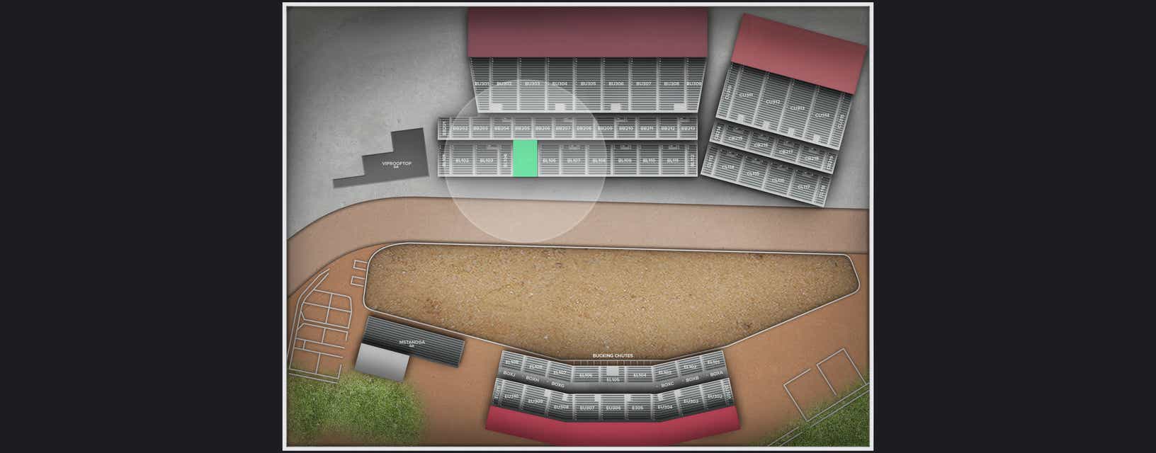 Seat view from B Stand Lower