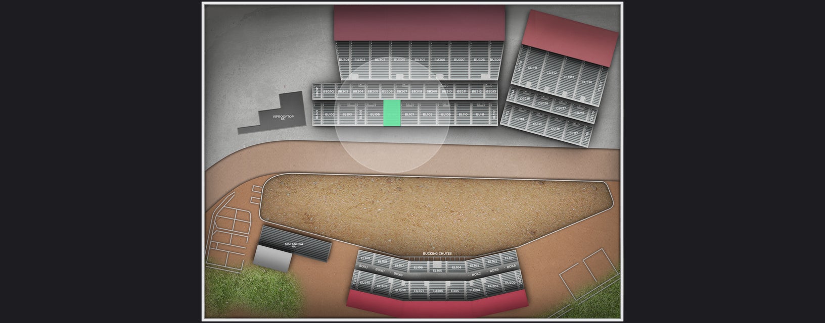 Seat view from B Stand Lower