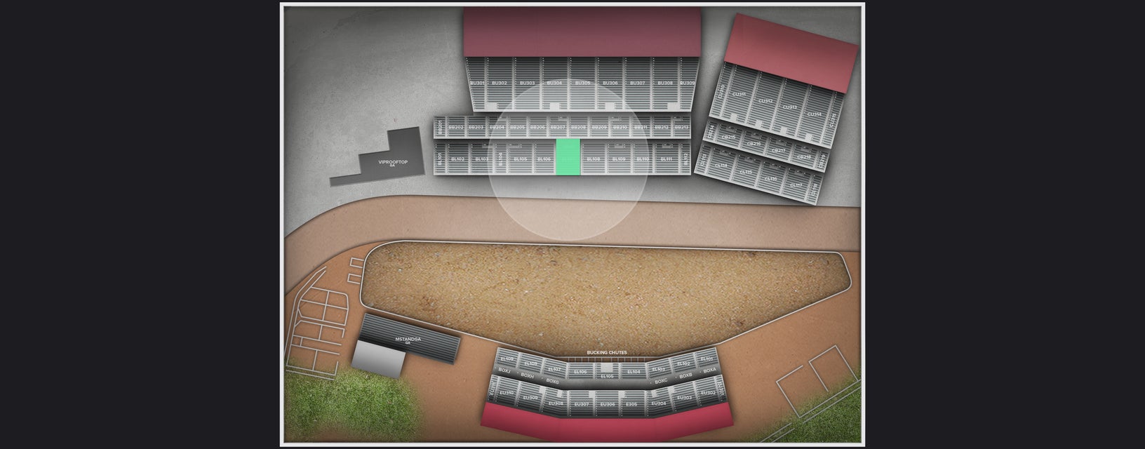 Seat view from B Stand Lower