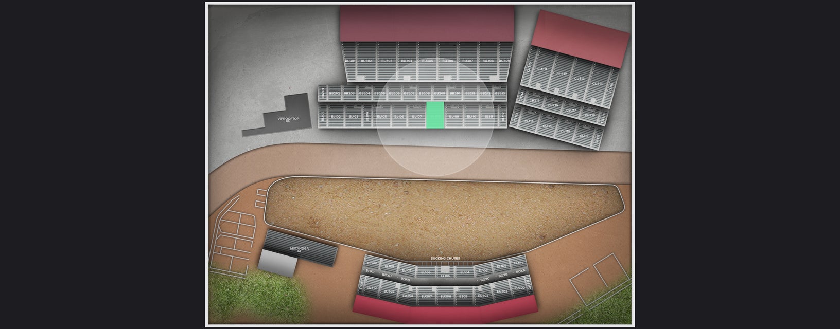 Seat view from B Stand Lower