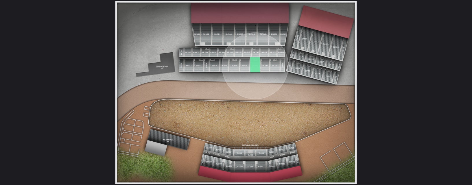 Seat view from B Stand Lower