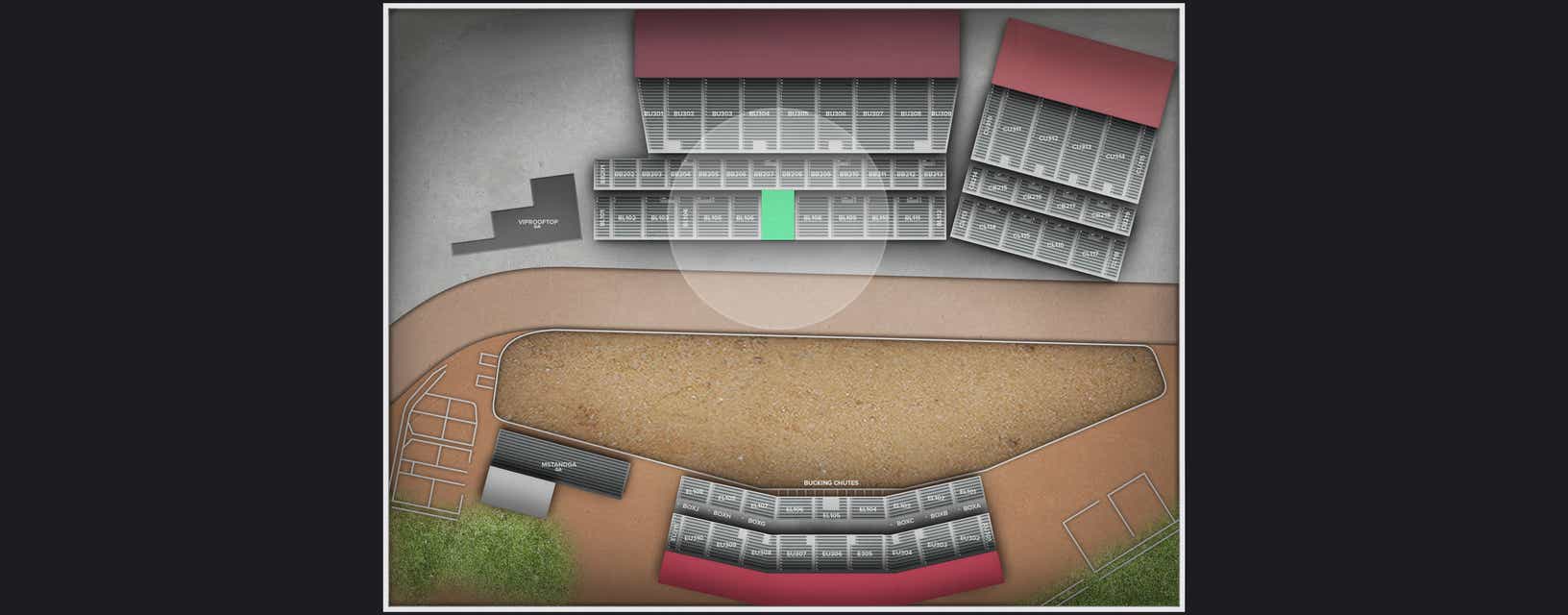 Seat view from B Stand Lower