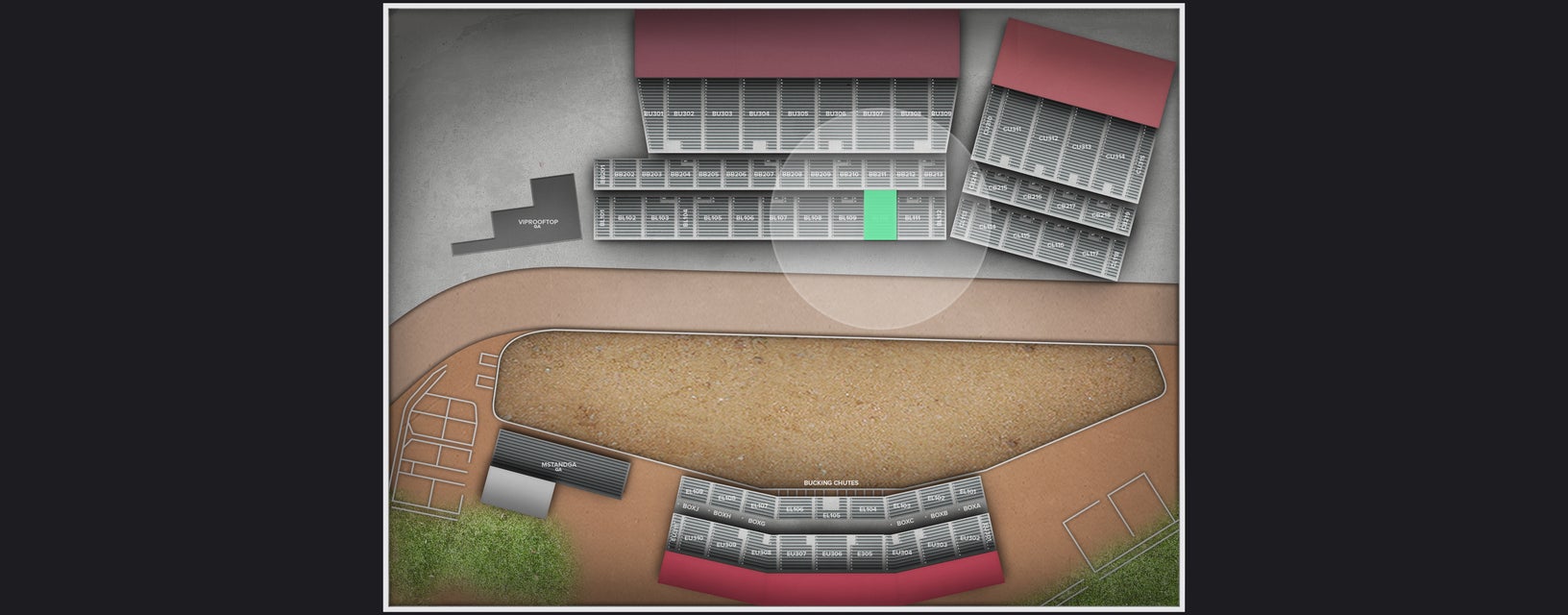Seat view from B Stand Lower