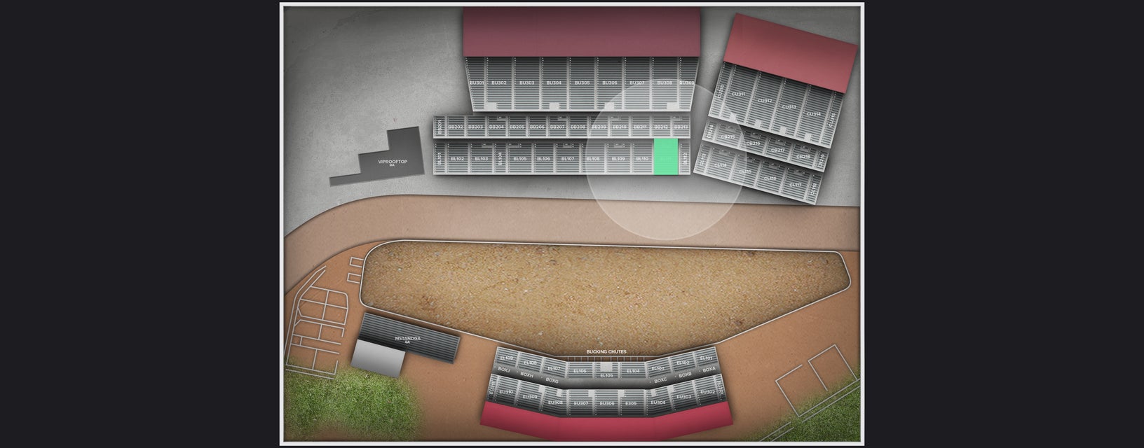 Seat view from B Stand Lower
