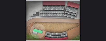 Seat view from M Stand