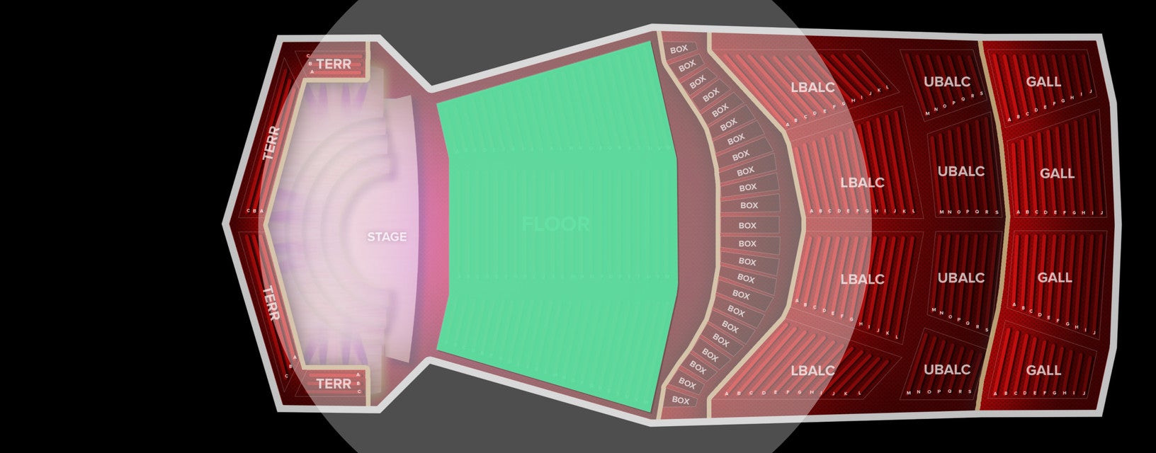 Seat view from Floor