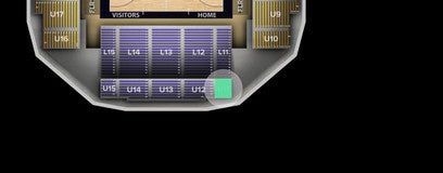 Seat view from Upper