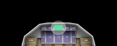 Seat view from Upper