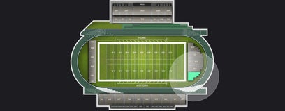 Seat view from Endline