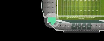 Seat view from Sideline