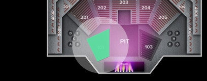 Seat view from Floor