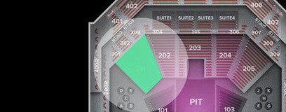 Seat view from Lower