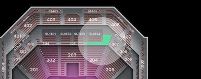 Seat view from Middle