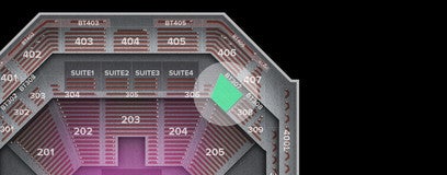 Seat view from Middle