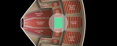 Seat view from Dress Circle