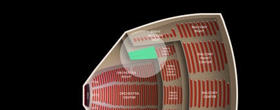 Seat view from Dress Circle Box