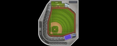 Seat view from Section