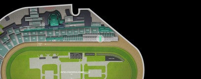 Seat view from Starting Gate Courtyard