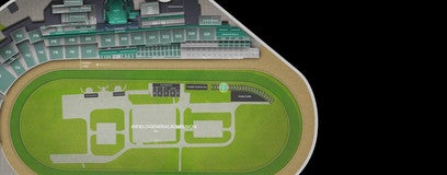 Seat view from Starting Gate