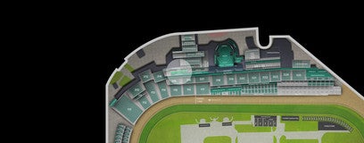 Seat view from Triple Crown Box