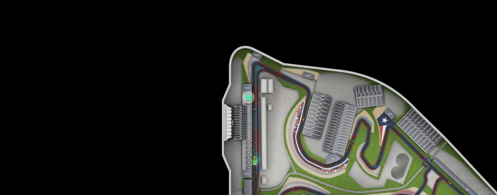 Seat view from Main Grandstand