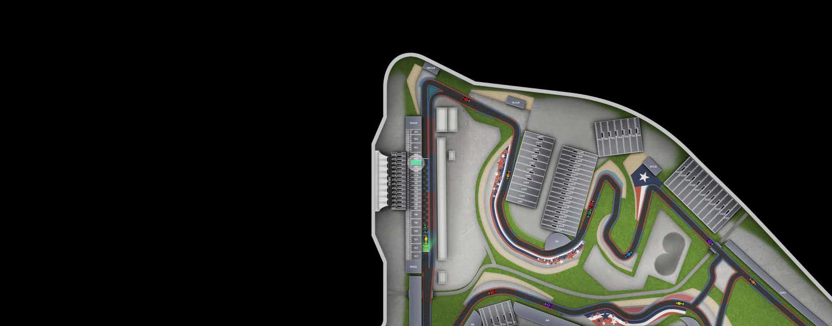 Seat view from Main Grandstand