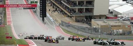 Seat view from Main Grandstand