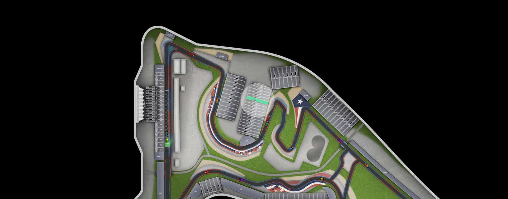 Seat view from Turn 15