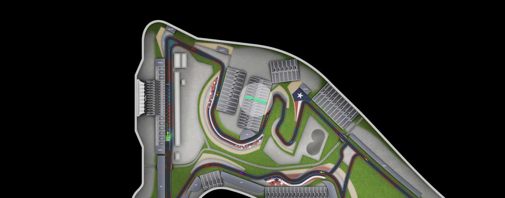 Seat view from Turn 15