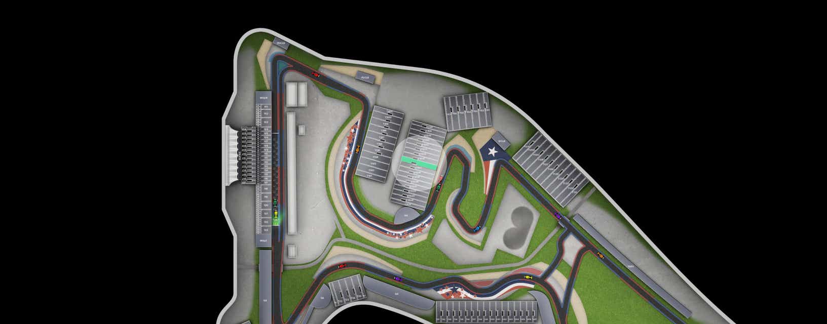 Seat view from Turn 15
