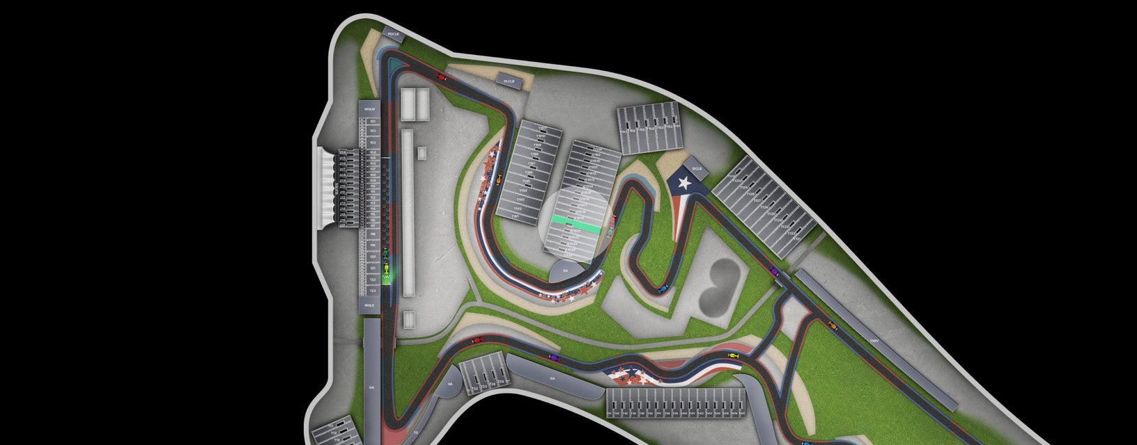Seat view from Turn 15
