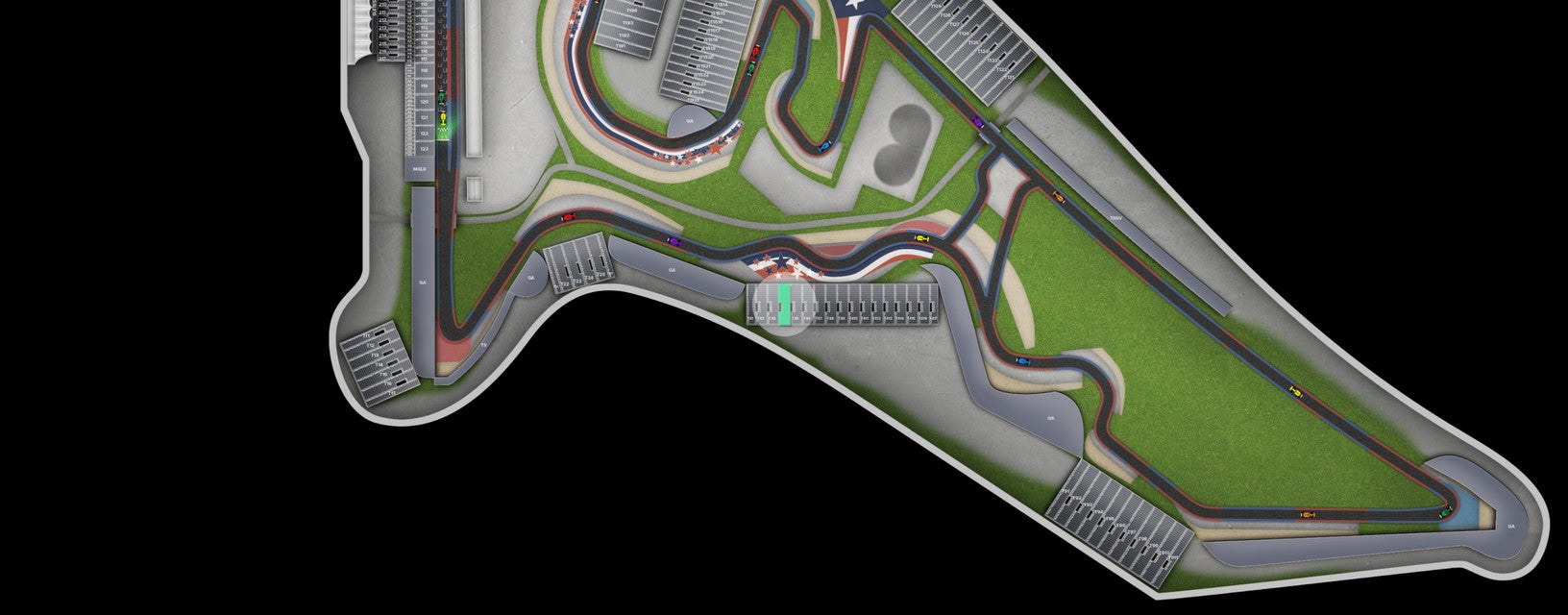 Seat view from Turn 4