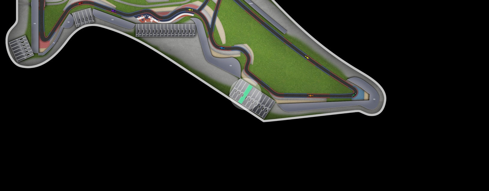 Seat view from Turn 9