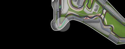 Seat view from Trackside Suites