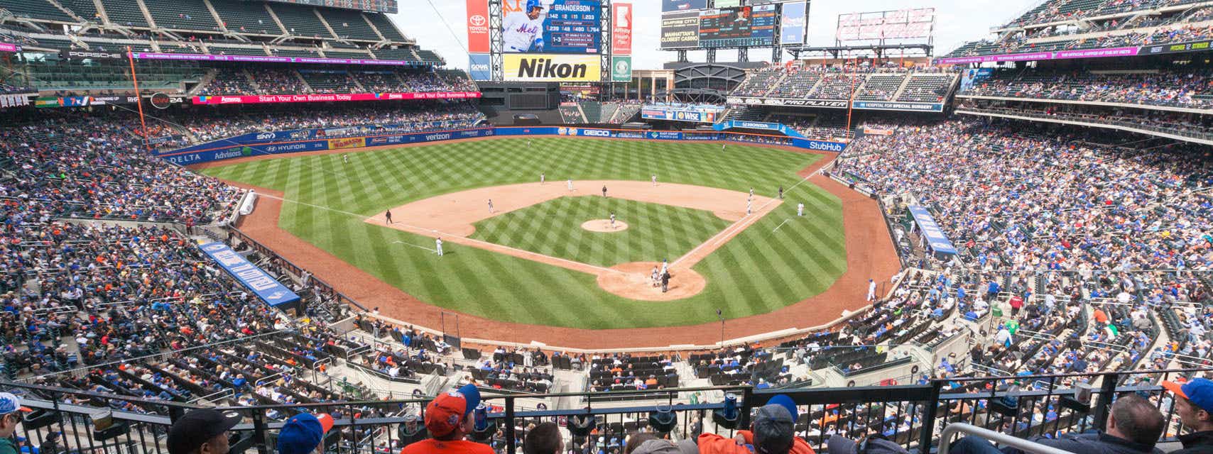 Seat view from Excelsior Level