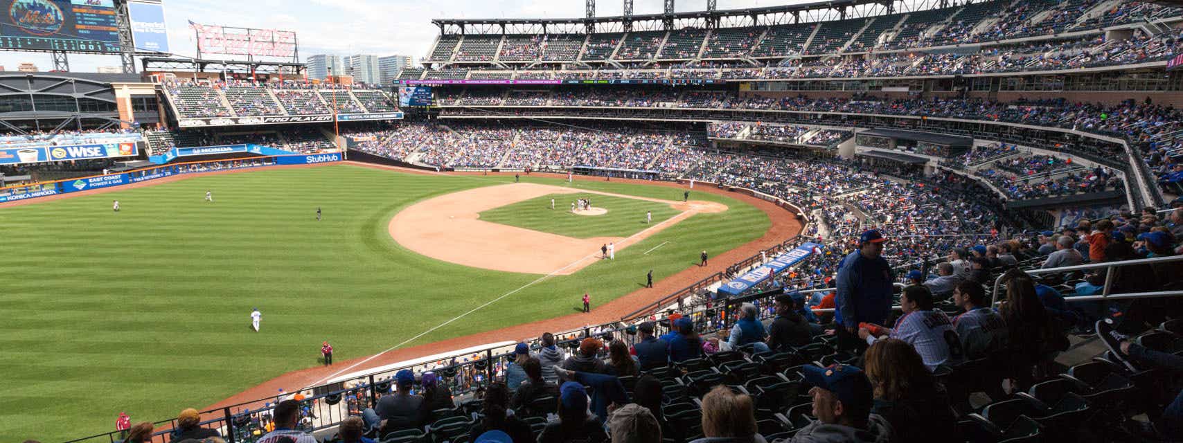 Seat view from Excelsior Level
