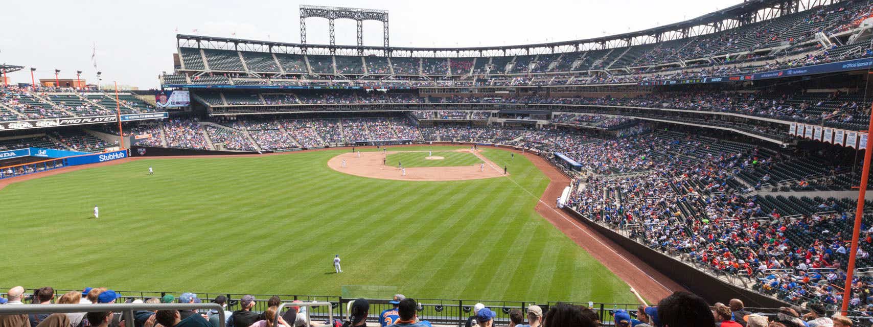 Seat view from Left Field Landing