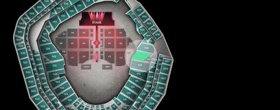 Seat view from Baseline Box Gold