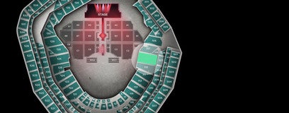 Seat view from Field Gold