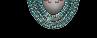 Seat view from Hyundai Club