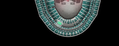 Seat view from Hyundai Club